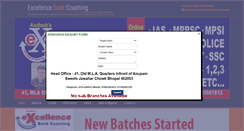 Desktop Screenshot of excellencebankcoaching.com